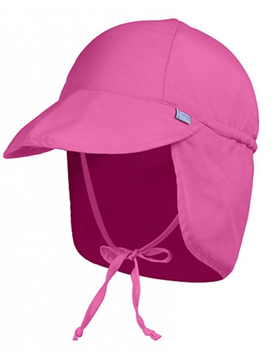 Sun Protection Καπέλο τύπου λεγεωνάριου με κορδονι για κοριτσάκι Rοζ 