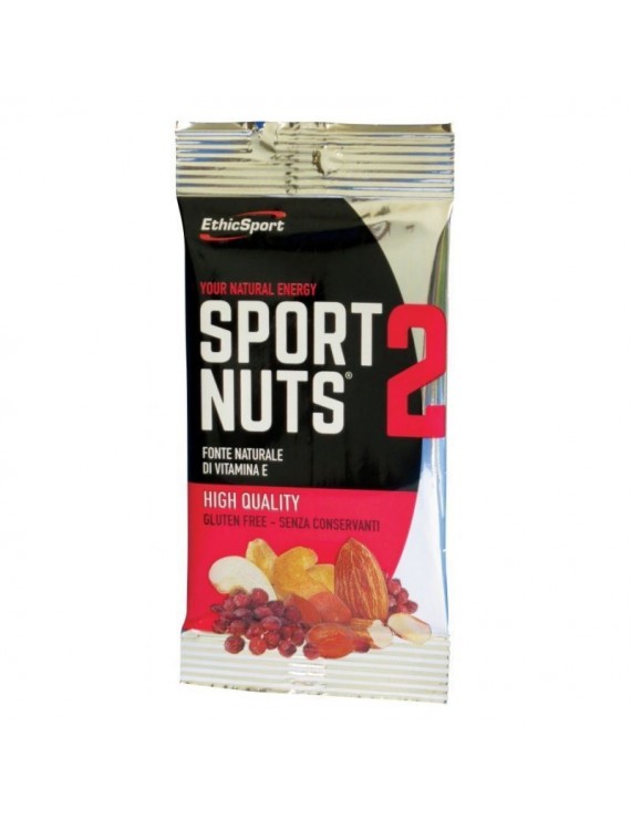 EthicSport Sport Nuts 12Μίγμα με αποξηραμένα φρούτα και cranbery 30gr