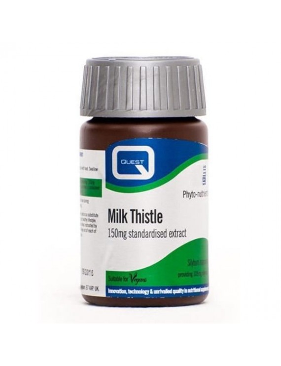 Quest Milk Thistle extract 150mg 60tabl