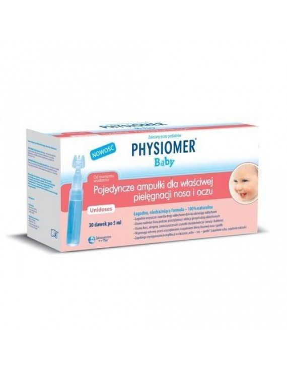Physiomer baby αμπούλες οφθαλμική & ρινική χρήση για νεογνά και βρέφη (30amp x 5ml)