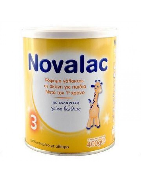 Novalac 3 με Γεύση Βανίλια 400gr