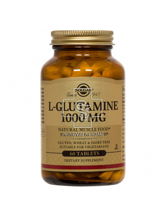Solgar L-Glutamine 1000 mg 60 Tablets