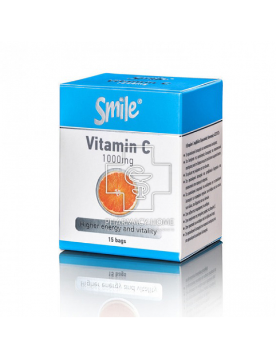 AM Health Smile Vitamin C 1000mg 15 φακελάκια