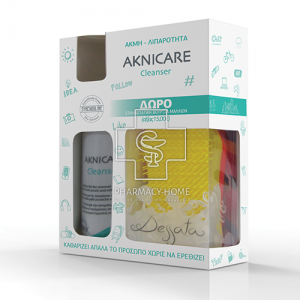 Synchroline Aknicare Cleanser Υγρό Καθαριστικό Προσώπου 500ml & ΔΩΡΟ Επαναστατική Βούρτσα Μαλλιών 