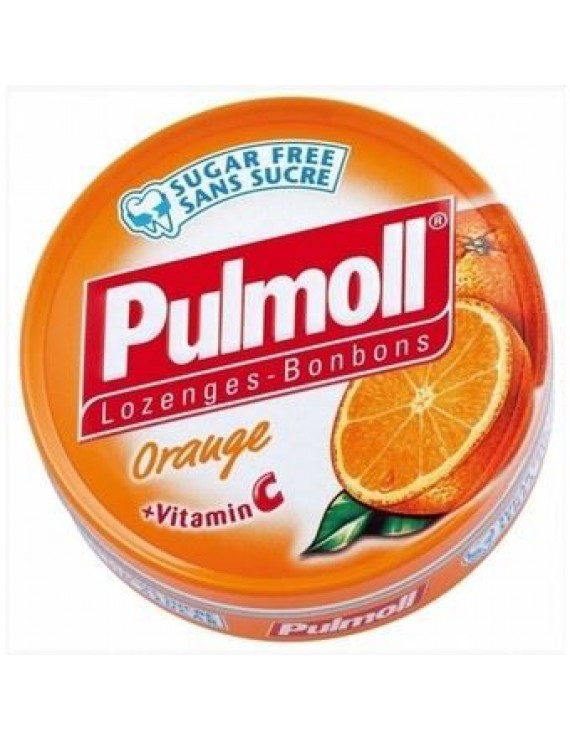 Pulmoll Καραμέλες με Πορτοκάλι + Βιταμίνη C 50gr