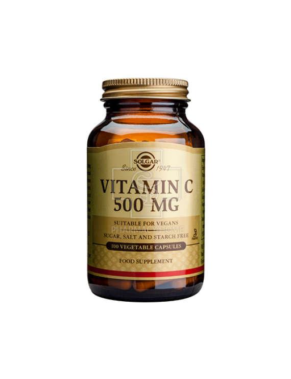 Solgar Vitamin C 500mg , 100 Vegetable Capsules