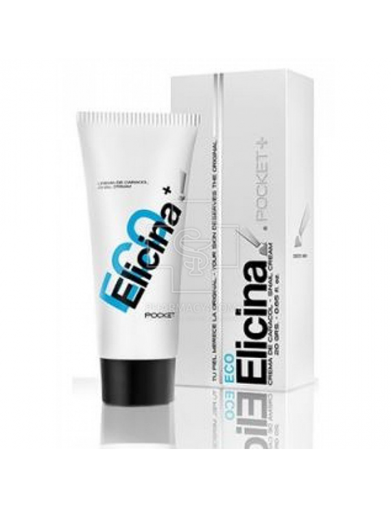 Elicina Eco Cream Pocket Plus Βιολογική Κρέμα από Εκχύλισμα Σαλιγκαριών Σχεδιασμένη για το Ξηρό & Ευαίσθητο Δέρμα, 20gr