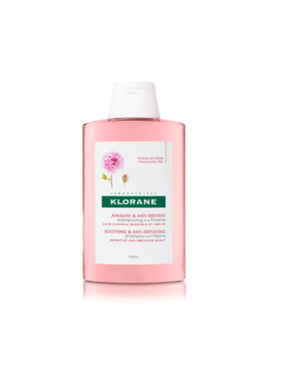 Klorane Shampoo Pivoine Σαμπουάν με εκχύλισμα Παιωνίας για το ερεθισμένο τριχωτό 200ml