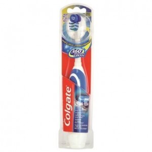 Colgate 360 Whole Mouth Clean Soft Οδοντόβουρτσα Μπαταρίας 1τεμ