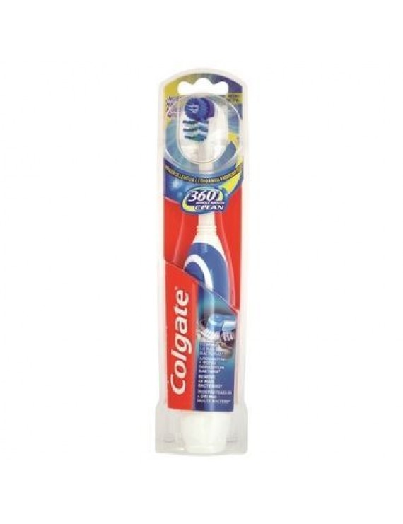 Colgate 360 Whole Mouth Clean Soft Οδοντόβουρτσα Μπαταρίας 1τεμ