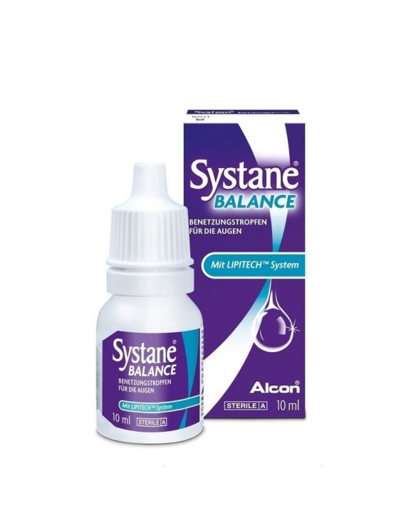 Systane Balance Λιπαντικές οφθαλμικές σταγόνες για ολοκληρωμένη προστασία των ματιών 10ml