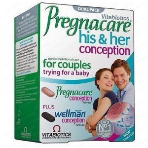 Vitabiotics Pregnacare His & Her Conception x 28/28tbs