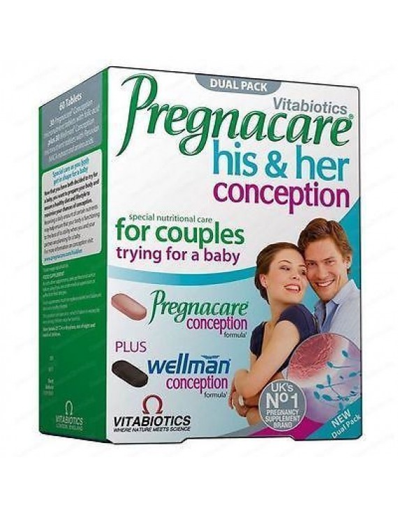 Vitabiotics Pregnacare His & Her Conception x 28/28tbs