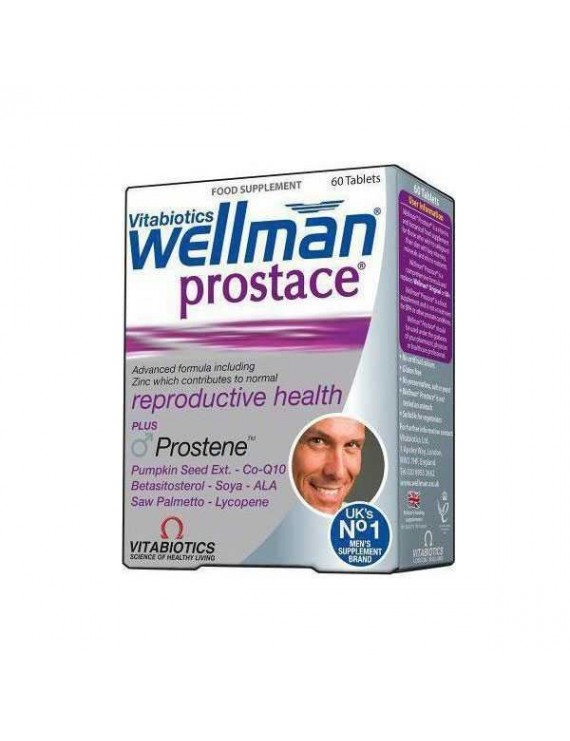 Vitabiotics Wellman Prostace  60tabs