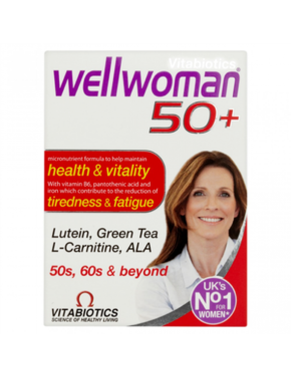 Vitabiotics Wellwoman 50+, 30tabs