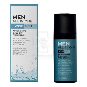 Wise Men All In One After Shave & 24Ωρη Κρέμα Ενυάτωσης 50ml