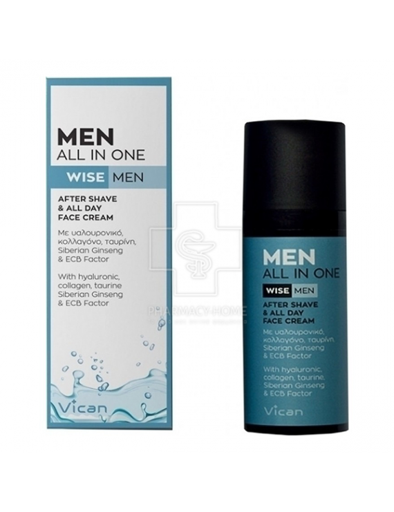 Wise Men All In One After Shave & 24Ωρη Κρέμα Ενυάτωσης 50ml