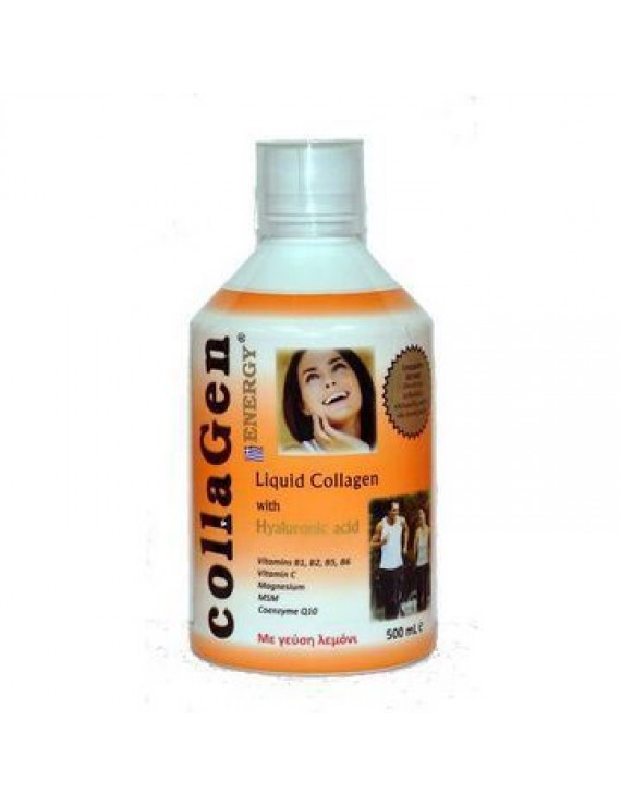 Medichrom Collagen Energy Liquid Collagen with Hyaluronic Acid (με γεύση λεμονι) 500ml