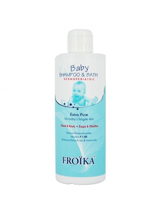 Froika Baby Shampoo & Bath Παιδικό Σαμπουάν Για Σώμα & Μαλλιά 400ml