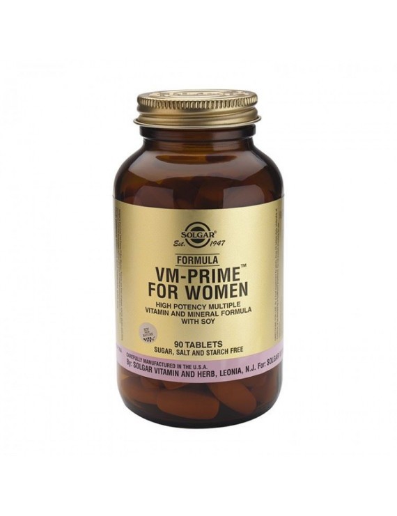 Solgar Formula VM-Prime® For Women Συμπλήρωμα διατροφής 90 Tablets. 