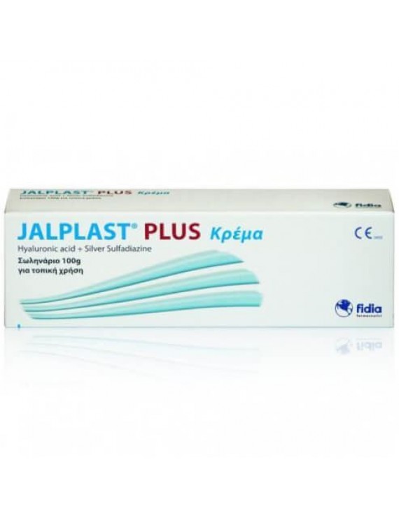 JALPLAST Plus Hyaluronic Acid + Silver Sulfadiazine Cream 100gr