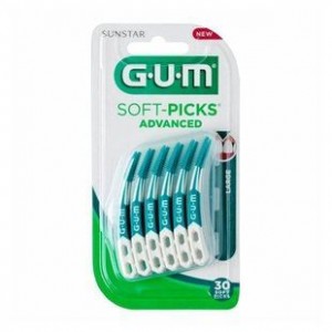 Gum Soft-Picks 651 Advanced Large Μεσοδόντια Βουρτσάκια Μιας Χρήσης 30 Τμχ