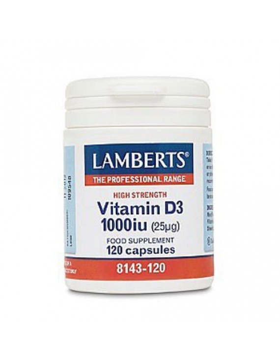 Lamberts Vitamin D 3 1000iu (25μg) 120 Tablets