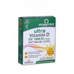 VITABIOTICS Ultra Vitamin D3 1000iu 96 tabs