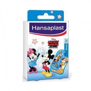 Hansaplast Disney Mickey & Friends Strips Παιδικά Επιθέματα Πληγών, 20 τεμάχια