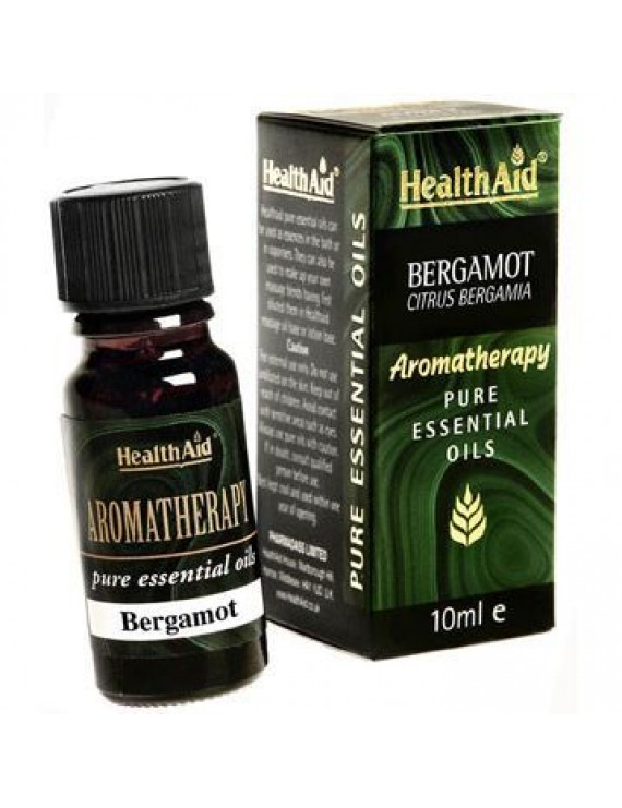 Health Aid Aromatherapy Bergamot Oil (Citrus Bergamia) 10ml