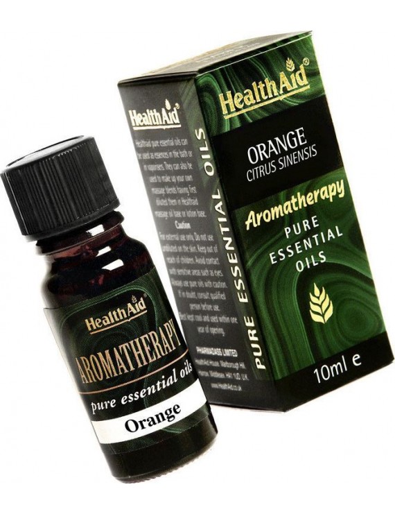 Health Aid Aromatherapy Orange Oil (Citrus Sinensis) 10ml
