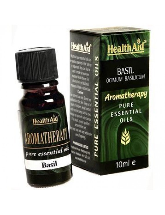 Health Aid Basil Oil (Ocimum Basilicum) 10ml