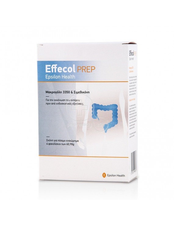 Epsilon Health Effecol Prep Ιατροτεχνολογικό Βοήθημα σε Σκόνη 4 Φακελίσκοι x 60,98g