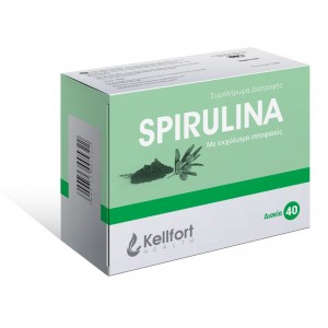 Kellfort SPIRULINA συμπλήρωμα διατροφής 40tabl