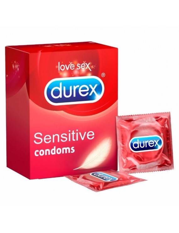 Durex Sensitive Προφυλακτικά 6Τμχ