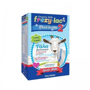 Frezylac Organic Milk Platinum 2 Βιολογικό Γάλα 2ης Βρεφικής Ηλικίας από τον 6ο έως τον 12o μήνα 400gr. 