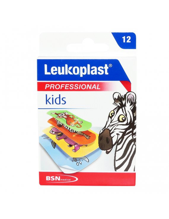 Leukoplast - Professional Kids 2 μεγέθη (19mm X 56mm) + (38mm X 63mm)