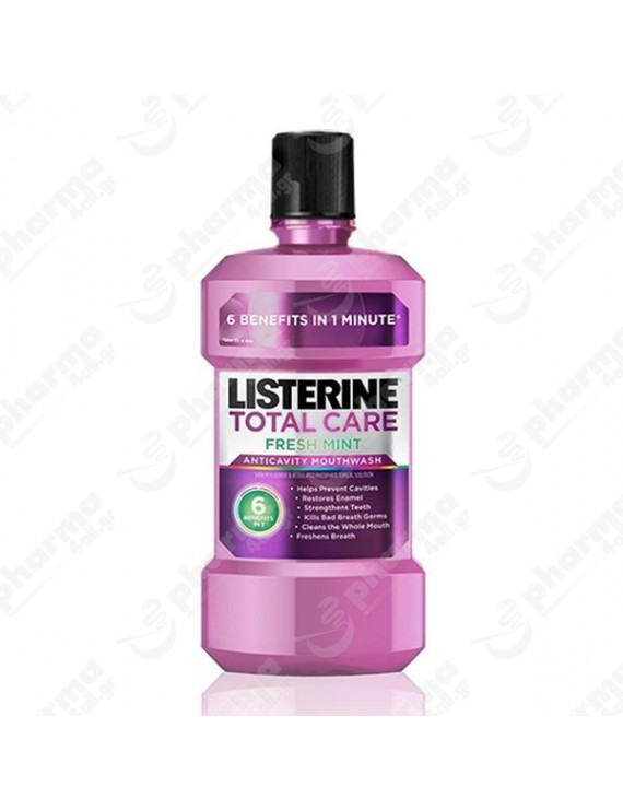 Listerine Total Care Στοματικό Διάλυμα Έξι Οφελών για Χρήση σε Συνδυασμό με το Βούρτσισμα, 250ml 