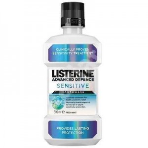 Listerine Solution Advanced Sensitive Στοματικό Διάλυμα για Ευαίσθητα Δόντια, 500ml