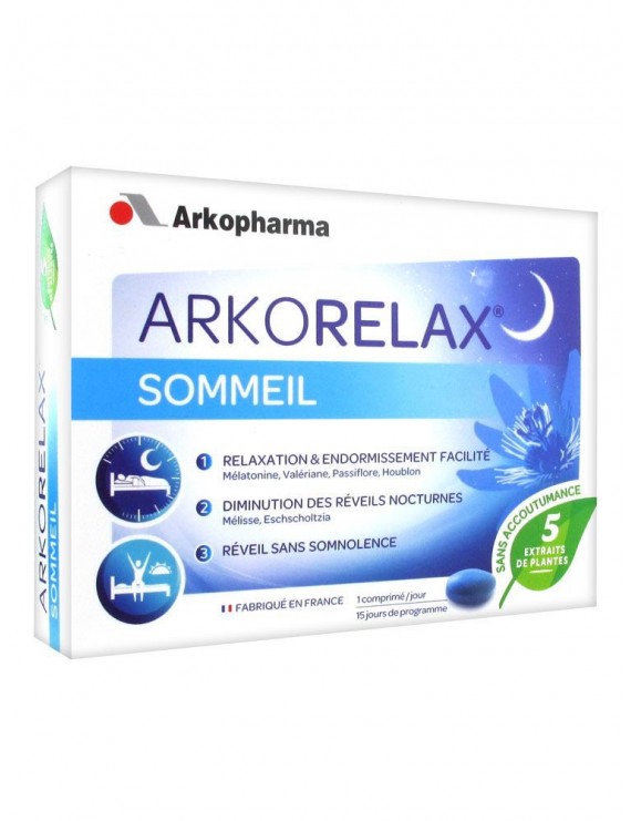 Arkopharma Arkorelax Sommeil - Αϋπνία, 15 Δισκία