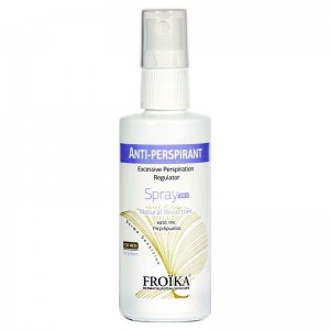 Froika Antiperspirant Spray Without Perfume, Αντιιδρωτικό Σπρέι 24ωρης Προστασίας, 60ml.