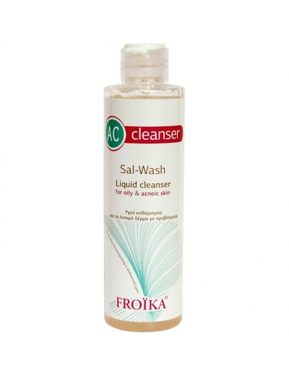 Froika AC Sal Wash Cleanser 200ml Καθαριστικό με Σαλικιλικό Οξύ για Δέρματα με Ακμή