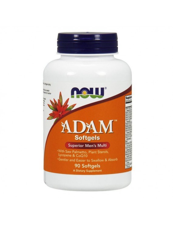 NOW Foods Adam Male Multi Προηγμένη Αντρική Πολυβιταμίνη 60 Tabs