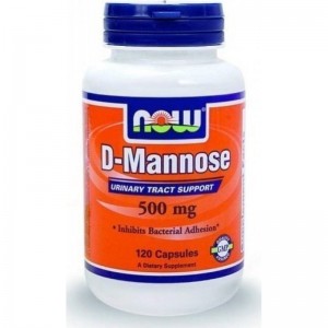 Now Foods D Mannose ,Ουροποιητικό Σύστημα,500mg 120 κάψουλες