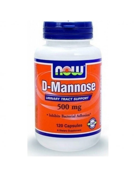 Now Foods D Mannose ,Ουροποιητικό Σύστημα,500mg 120 κάψουλες