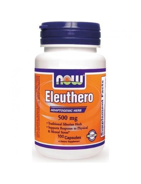 Now Foods Eleuthero 500 mg 100 Κάψουλες 