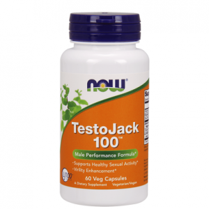 Now Foods TestoJack 100™ 60 Φυτικές Κάψουλες 