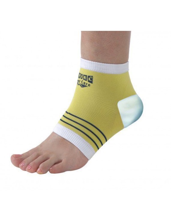 Uriel Silicone Heel Socks Κάλτσα σιλικόνης με κρέμα για σκασμένες φτέρνες.
