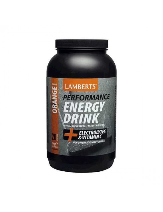 LAMBERTS Energy Drink Γεύση Πορτοκάλι 1kg 7010 
