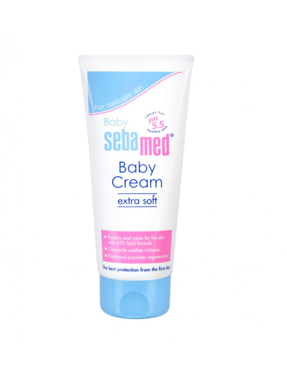 SEBAMED Baby Soft Cream - Ενυδατική Κρέμα Για Βρέφη - Ενυδατική & Αντιερεθιστική (200ml)